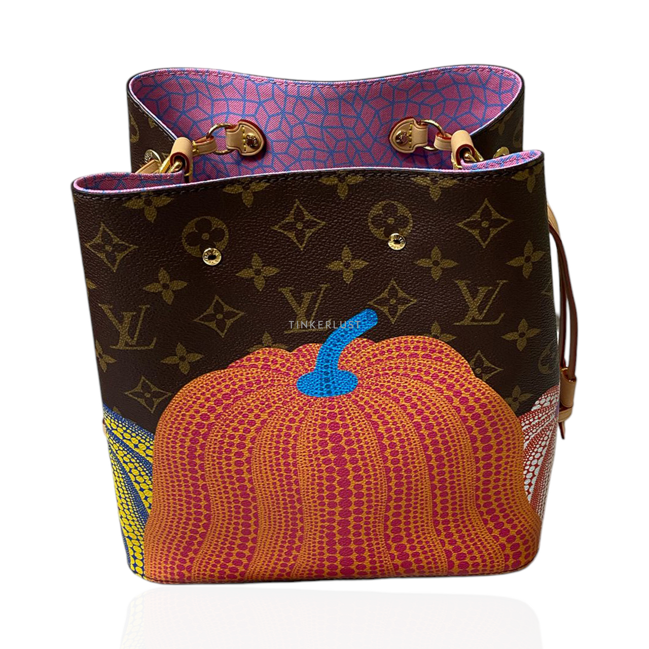 tas shoulder-bag Louis Vuitton x Yayou Kusama Neonoe MM